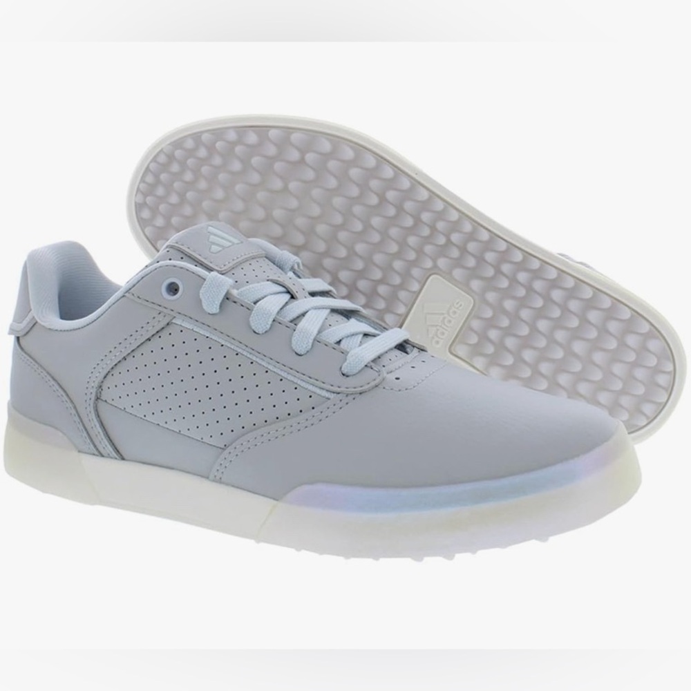 adidas Retrocross Spike-less Golf Shoe Women’s Size 7.5 Grey Blue White